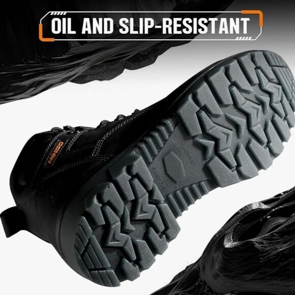 BRAND NEW BRAHMA BOOTS FOR MEN, WATERPROOF WORK  OIL & SLIP RESISTANT SH… - Picture 10 of 16